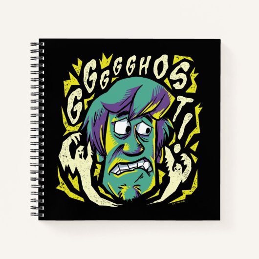 Carnet Scooby-Doo | Shaggy effrayée (Devant)