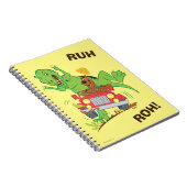 Carnet Scooby-Doo T-Rex Attack (Côté Droit)