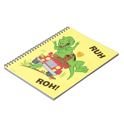 Carnet Scooby-Doo T-Rex Attack (Côté gauche)