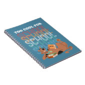 Carnet Scooby Doo Trop Cool Pour L'École (Côté Droit)