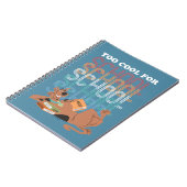 Carnet Scooby Doo Trop Cool Pour L'École (Côté gauche)