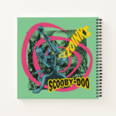 Carnet Scooby-Doo Zoinks Guitare Graphique Punk (Dos)