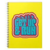 Carnet Scooby et le graphique "Get Up & Run" (Devant)
