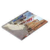 CARNET SCOOTER MOTEUR BLANC PRÈS DU BÂTIMENT (Côté gauche)