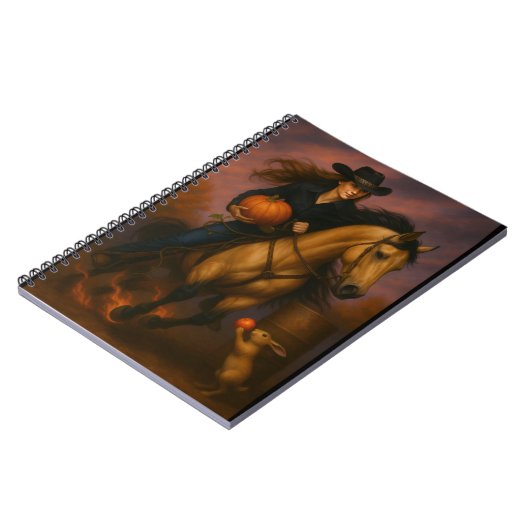 Carnet Scorching Fast Barrel Racing Team In Fall (Côté gauche)