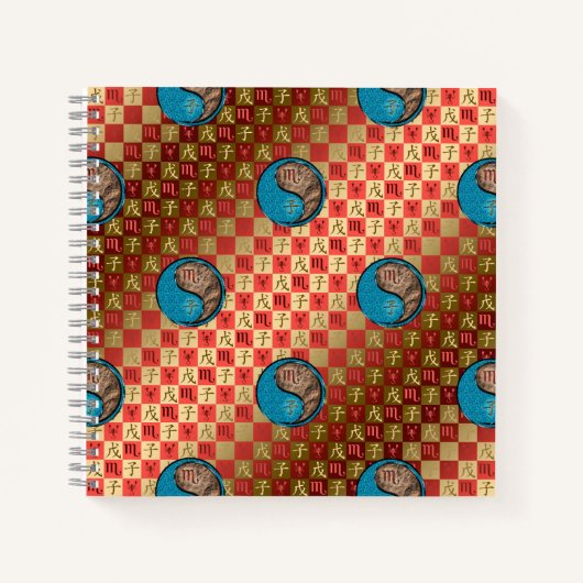 Carnet Scorpio & Earth Rat (Devant)