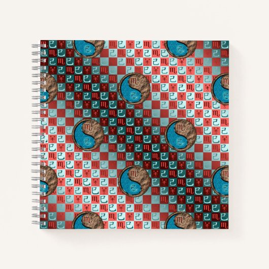 Carnet Scorpio & Earth Snake (Devant)