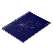 Carnet scorpio étoiles (Côté gauche)