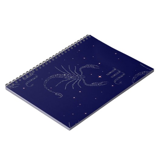 Carnet scorpio étoiles (Côté gauche)