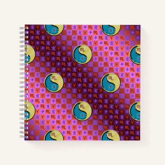 Carnet Scorpio & Metal Boar (Devant)