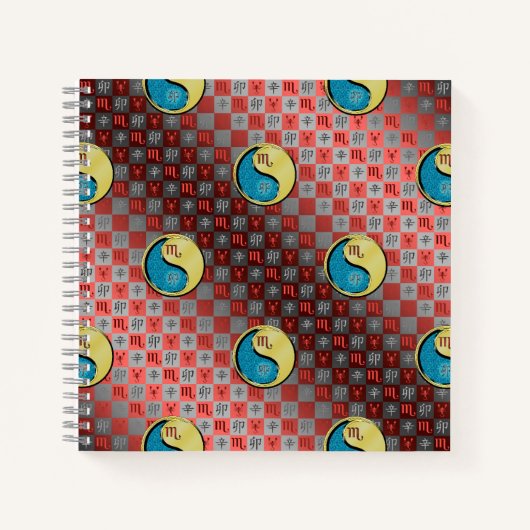 Carnet Scorpio & Metal Rabbit (Devant)