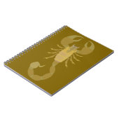 Carnet Scorpion (Côté gauche)