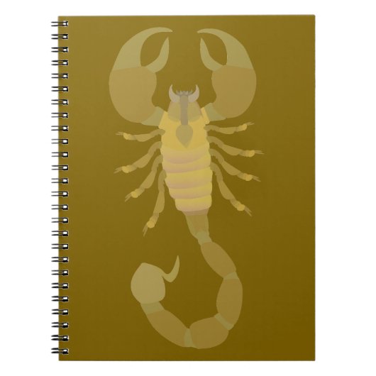 Carnet Scorpion (Devant)