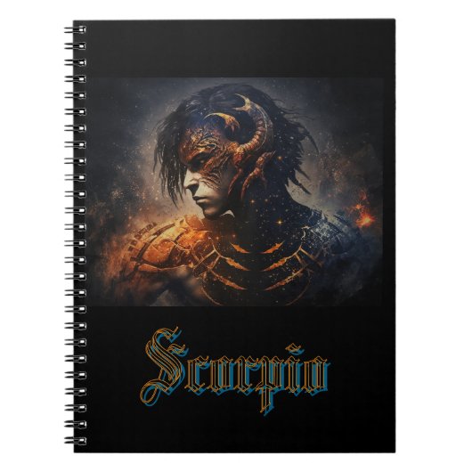Carnet Scorpion (Devant)
