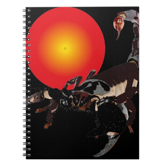 Carnet scorpion (Devant)
