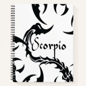 Carnet Scorpion (Devant)