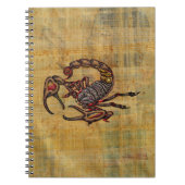 Carnet Scorpion (Devant)