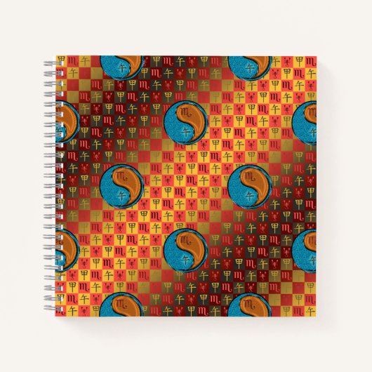 Carnet Scorpion & Cheval de Bois (Devant)