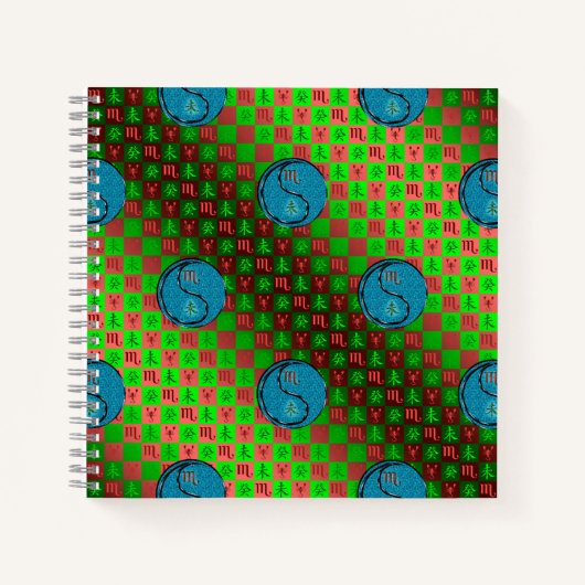 Carnet Scorpion & Chèvre d'eau (Devant)