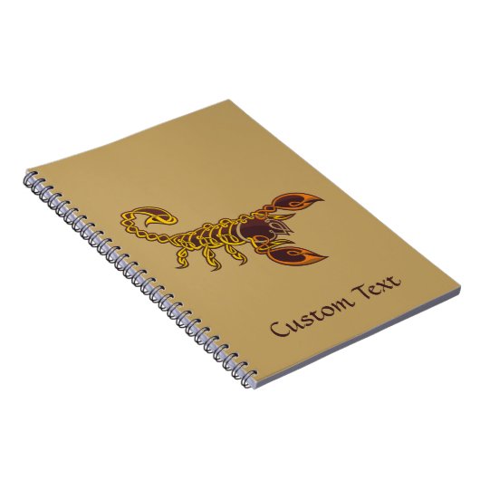 Carnet Scorpion de noeud celtique (Côté Droit)