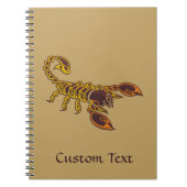 Carnet Scorpion de noeud celtique (Devant)