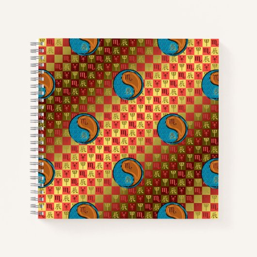 Carnet Scorpion & Dragon de Bois (Devant)