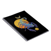 Carnet scorpion élégant (Côté Droit)