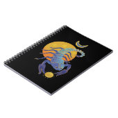 Carnet scorpion élégant (Côté gauche)