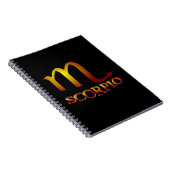Carnet Scorpion Étoile Or (Côté Droit)