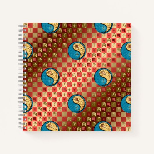 Carnet Scorpion & Rat de feu (Devant)