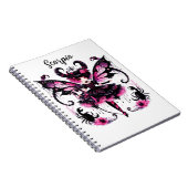 Carnet Scorpion rose Astrologie Scorpion SIGNE Zodiaque (Côté Droit)