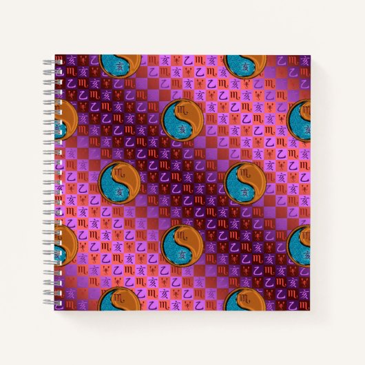 Carnet Scorpion & Sanglier de Bois (Devant)