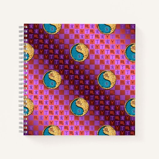 Carnet Scorpion & Sanglier de feu (Devant)