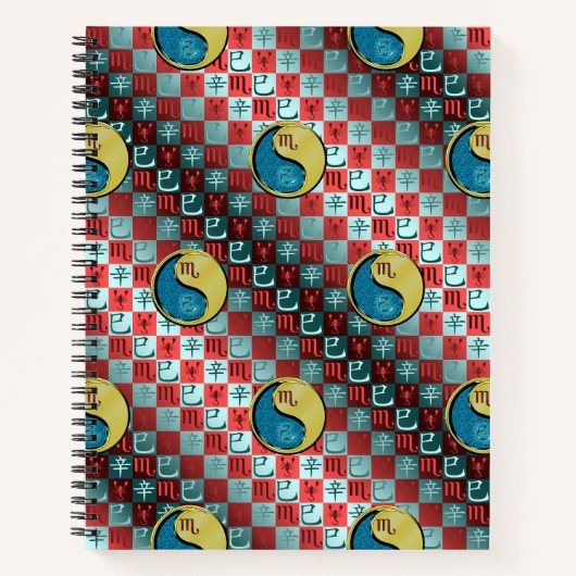 Carnet Scorpion & Serpent Métal (Devant)