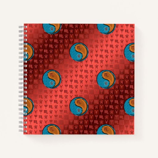 Carnet Scorpion & Tigre de Bois (Devant)