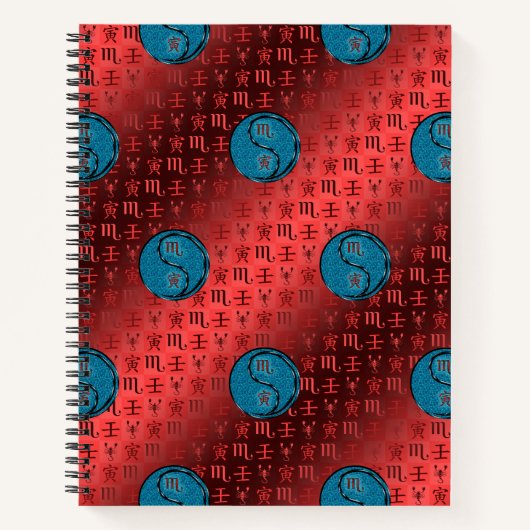 Carnet Scorpion & Tigre d'eau (Devant)