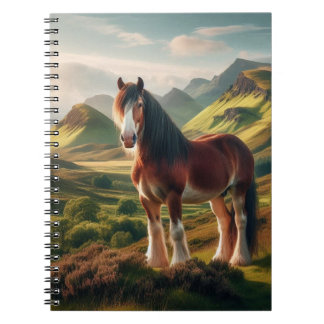 Carnet Scotland highlands Clydesdale horse