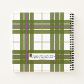 Carnet Scotland Scottish Thistle Celtic Knots (Dos)