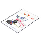 Carnet Scottie Angus Fala, président (Côté gauche)