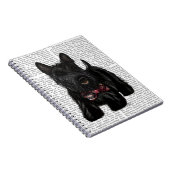 Carnet Scottish Terrier et Bow (Côté Droit)