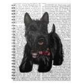 Carnet Scottish Terrier et Bow (Devant)