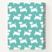 Carnet Scottish Terrier Scotty Chien Chien Puppy Scottie  (Dos)