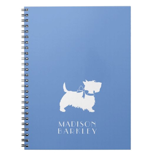 Carnet Scottish Terrier Scotty Chien écossais Chien Chien (Devant)
