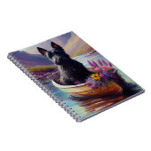 Carnet Scottish Terrier sur une pagaie : une aventure Pit (Côté Droit)