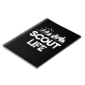 Carnet Scout Life Scouting Amateurs Cadeaux Randonnée Hap (Côté gauche)