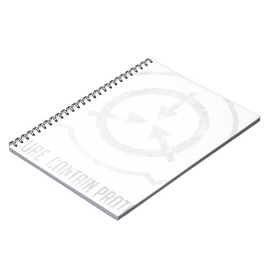 Carnet SCP: Secure. Contain Protect (Côté gauche)