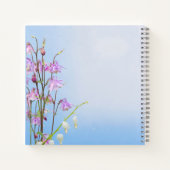 Carnet Scrapbook de fleurs de printemps (Dos)