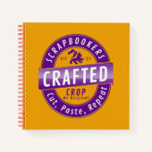 Carnet Scrapbookers - Couper, coller et répéter (Devant)