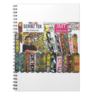 CARNET SCRIBZ TEK PLANCHES À ROULETTES / JMT USA