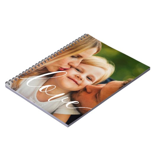 Carnet Script d'amour photo (Côté gauche)